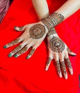 mehndi design with picture