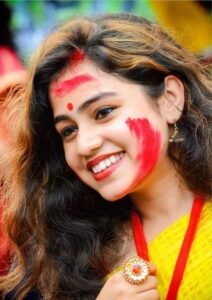 mple cute girl pic drawing with colour step by step