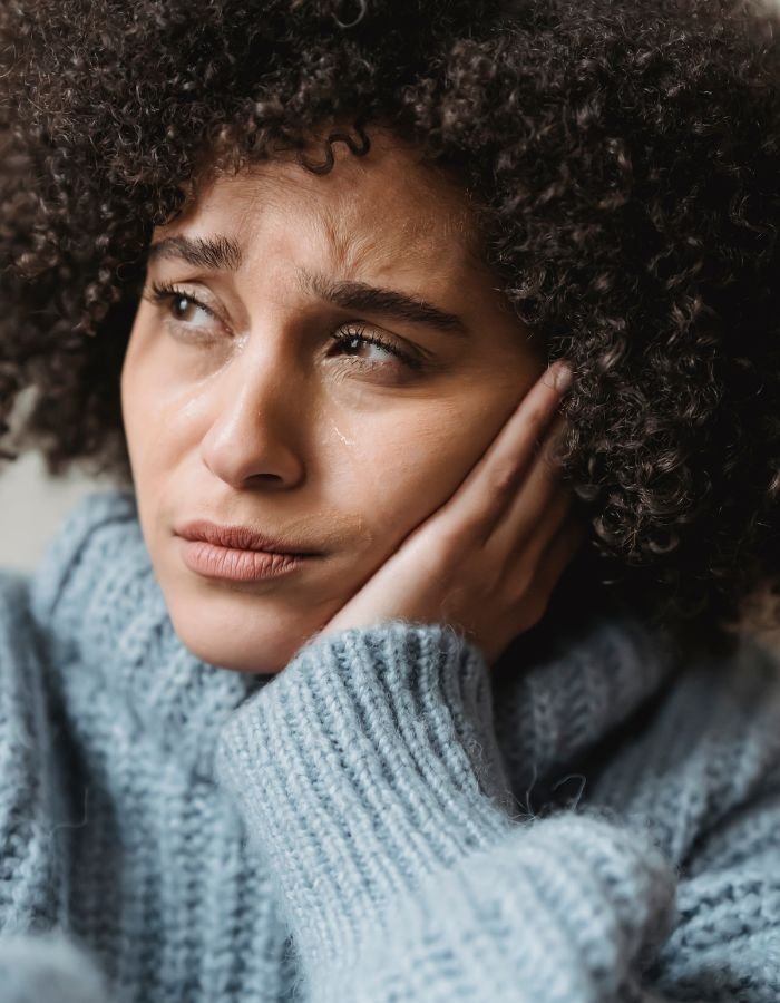 emotional sad girl dp aethetic image 4k