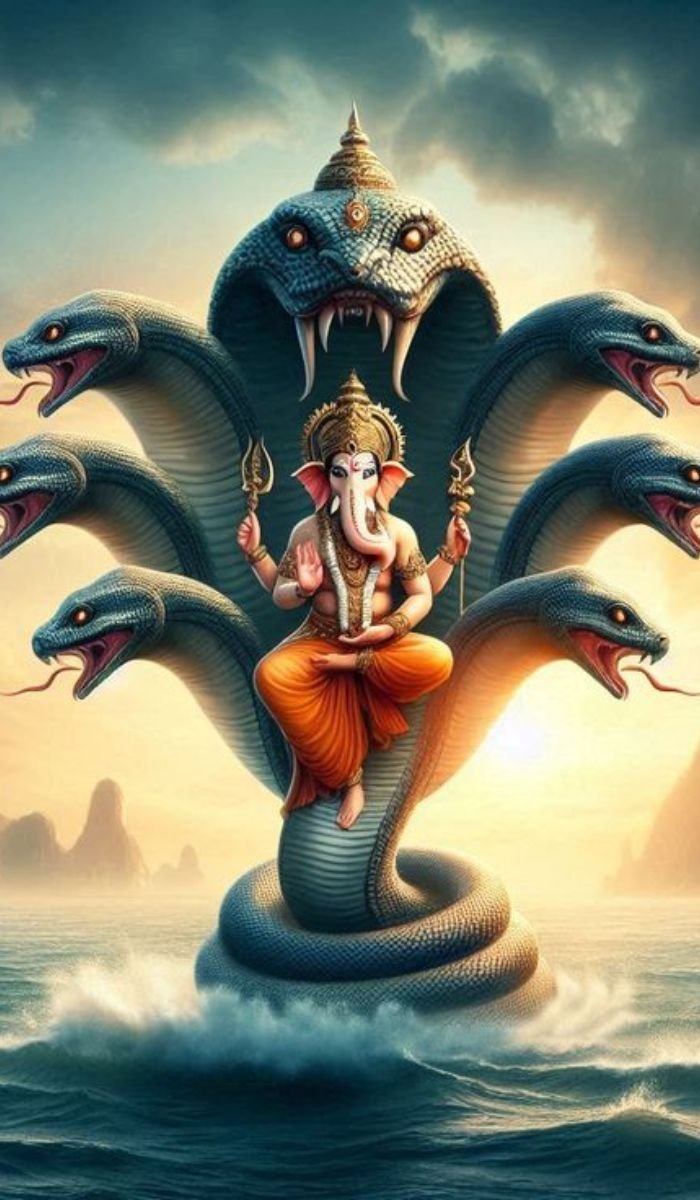 ganpati photo dp cartoon version HD