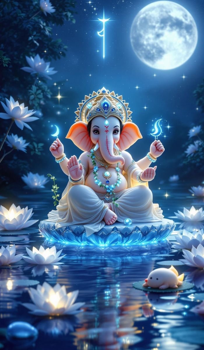 ganpati photo dp wallpaper for iPhone