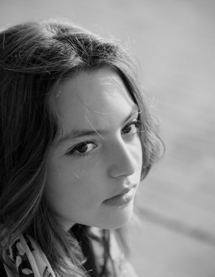image emotional sad girl dp aethetics